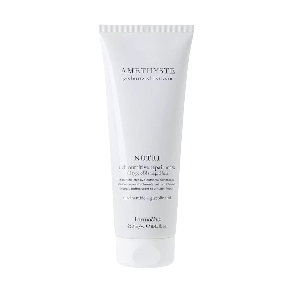 Зволожувальна маска для волосся FarmaVita Amethyste Nutri Rich Nutritive Repair Mask, 250 мл